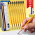 德国STAEDTLER施德楼黄杆铅笔六角HB儿童学生用写字2B绘图考试专用2h书写铅笔六角型铅笔 133（2H）不带橡皮