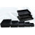 加厚防静电零件盒塑料胶周转箱电子元件盒黑色托盘方盘手机物料盒 3#方盘(560*370*80mm)