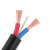 京昂电线电缆1 1.5 2.5 4 6平方2 3铜芯国标阻燃户外软线护套线 2芯1.5平方10米