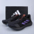 阿迪达斯 （adidas）新款 SENSEBOOST GO M 男子缓震回弹运动休闲跑步鞋EG0960 纯黑/EF0709 42.5 (265mm)