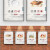 赫思迪格 HGJ-70 食堂文化墙贴 公司企业学校饭堂标语kt板定制 爱护餐具40*60cm