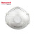 霍尼韦尔/Honeywell H801V plus 防尘口罩罩杯式带阀工业粉尘头戴式白色10只/盒