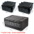 海斯迪克 epp保温箱 外卖生鲜运输保鲜箱便携物流折叠恒温箱 黑色600*410*250mm HKCX-337