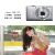 CCD数码相机学生党高清小型便携旅游相机入门级 复古卡片机 M6 白-拍录一体-全新