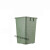 户外垃圾桶内桶定制果皮箱内胆不锈钢镀锌方桶玻璃钢铁皮内筒圆形 橡塑方桶30*31*47cm