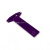 纽扣尺Ligne游标卡尺便携塑料卡尺测量钮厂检测钮扣号码工具推荐 紫色
