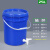 水杉25L蓝色带龙头塑料下口桶实验室放水桶蒸馏水桶废水桶蒸馏水桶带龙头桶储水桶