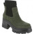 UGG美版女款BROOKLYN厚底防水切尔西靴雪地靴时尚保暖1143851 FRSN- 黑色 8.5(中国 39.5)