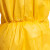 大杨PLA76耐酸碱工作服 L码 1件 黄色防粉尘一次性防护服化工喷漆轻型防化服 定制