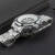手表工厂新款简约男士全自动机械表镂空陀飞轮男士商务表钢带防水 黑面白字