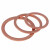 上陶鲸 紫铜垫片 船用表用密封圈铜圆形螺丝金属退火平垫圈 M6*18*2(5个) 