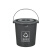 贵彬（JP) GK30 手提垃圾桶带盖厨余垃圾 灰色20L圆桶+盖 其他垃圾