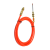 伟业激光焊送丝管接头麒麟铝焊丝导丝管导丝杆送丝嘴直管弯管 送丝管3米(红管)