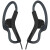 索尼（SONY） 运动耳机跑步绕耳式超低音MDR-AS210防溅水防汗稳固贴合 健身训练耳机 黑色