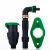 园林绿化标准快速取水阀6分1寸地插杆取水器草坪水管接头杆 水枪套餐+6分取水杆（送弯头）+5