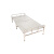 JPHZNB适用于加长2米宽0.7米-1.5米多尺寸不锈钢折叠床双人行军床午休单 全密款不锈钢折叠床 150x209x39cm