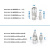 适用于304不锈钢C式自锁快速接头气管接头气动空压机公母快插耐高温高压 304不锈钢自锁PP20公头 外