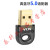 定制VCK蓝牙USB台式适配器EDR+LE低功耗笔记本连接耳机迷你5.0接 米白色 BTD10