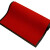 麦锐欧 PVC复合底双条纹地毯 走道门口迎宾地毯 2.1mX1.6m 红色 单位：块 定制款不可退换