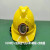 康涂宝带灯的安全帽带灯头盔充电工地帽矿工帽龙安全帽灯LED头盔灯 K200灯+ABS加厚透气黄帽+充电器