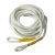 亿翰电力工具吊绳室外空调安全绳绝缘绳挂绳施工防滑丙纶绳环直径16MM 12米吊绳加双钩
