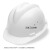 卡莱文标工地安全帽透气男建筑施工加厚玻璃钢领导工人头盔 V型ABS白色