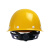 卫卿 安全帽 工地PE玻璃钢型透气绝缘abs安全帽 可印字 单位：个 橙色 PE/PP国标经典型 