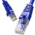 神盾卫士（SDWS）超五类网线CAT5e百兆非屏蔽双绞连接线工程成品网络跳线2米SC5-2F