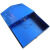 定制适用档案盒塑料资料盒文书档案柜a4文件盒办公文具人事建档案港和A800 A1248蓝色35mm档案盒5个