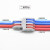 10只价格分线器 电线 电线连接器 接线端子三通 电线分线器分线盒 天蓝色