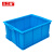 久工保 零件配件收纳整理置物箱440*330*195蓝色加厚周转箱 JGB-ZZX011 （个） 392-190箱  蓝色