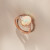 伊彩珠宝 色彩斑斓 2.6克拉欧泊戒指女18K金镶嵌钻石 配国家认可证书 欧泊戒指 （9-17号圈）专属定制10个工作日