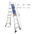 稳耐稳耐（werner）稳耐梯子铝合金伸缩式多功能梯 MTC-22CN 伸缩梯10步（带轮） 承重136kg