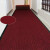 庄太太 酒红色1.2*1.5m 商用PVC双条纹复合胶底地毯防滑可裁剪ZTT-9044