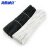 海斯迪克 扎丝 塑料PVC铁丝扎线 Φ0.55mm 白扁10cm(1000条)  H-124