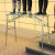 锐德利马凳折叠加厚升降脚手架多功能室内装修工程梯子刮腻子平台 100*30方管面(普通无)