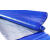 定制适用防雨防水防尘蓝银布帐篷布遮阳布蓝灰布雨蓬布防晒蓝色塑料彩条布 2米宽10米长