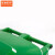 京洲实邦 新国标塑料垃圾桶干湿垃圾桶户外挂车垃圾桶加厚垃圾箱环卫分类垃B 100L红色