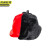 京洲实邦 国标加厚V型款 工地冬季保暖加棉安全帽JZSB-9119
