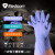 麦迪康（Medicom）一次性加长丁腈手套1131D 无粉耐用检查清洁手套 100只/盒 蓝紫色 L码