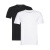 卡尔文·克莱恩（Calvin Klein）CK 男士短袖T恤 送男友礼物 黑白2件装 NB1088A 黑白 S