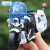 TaTanice儿童警车玩具男孩仿真惯性警察摩托车机车模型摆件女孩生日礼物