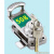 适用于科的508GL号码锁桑拿柜锁更衣柜锁家具门锁浴室锁柜门锁数 随机号码 整把锁
