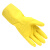 Ansell 安思尔 Universal Plus 87-650天然橡胶手套*1袋 12副/袋 黄色 8码