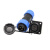 防水航空插 塑料防尘连接器 SD20 3/4/5/6/7/9芯 蓝色 黑色焊接 3芯整套(插头+方座) SD20-3AB