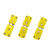 K型黄插头 热电偶对插头公母K型黄插头插座 小黄插头热电偶连接器 普通黄插座