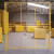 定制2.5米高/3米高车间仓库隔离网护栏网铁丝网围栏防护网工厂隔 3米高X0.6米——0.9米宽