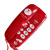 定制中诺宝泰尔K026电话机小分机 宾馆挂机 可挂墙 铃声可调 A031红色