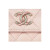 香奈儿（Chanel）女士菱格纹翻盖闪亮Logo粒面小牛皮粉色钱包卡包送618提前购预售 粉色 7.5*11*2cm