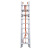 铝合金3联梯子加厚折叠单面升降工程梯云梯16米伸缩长梯定制 10米升降/缩回3.8米